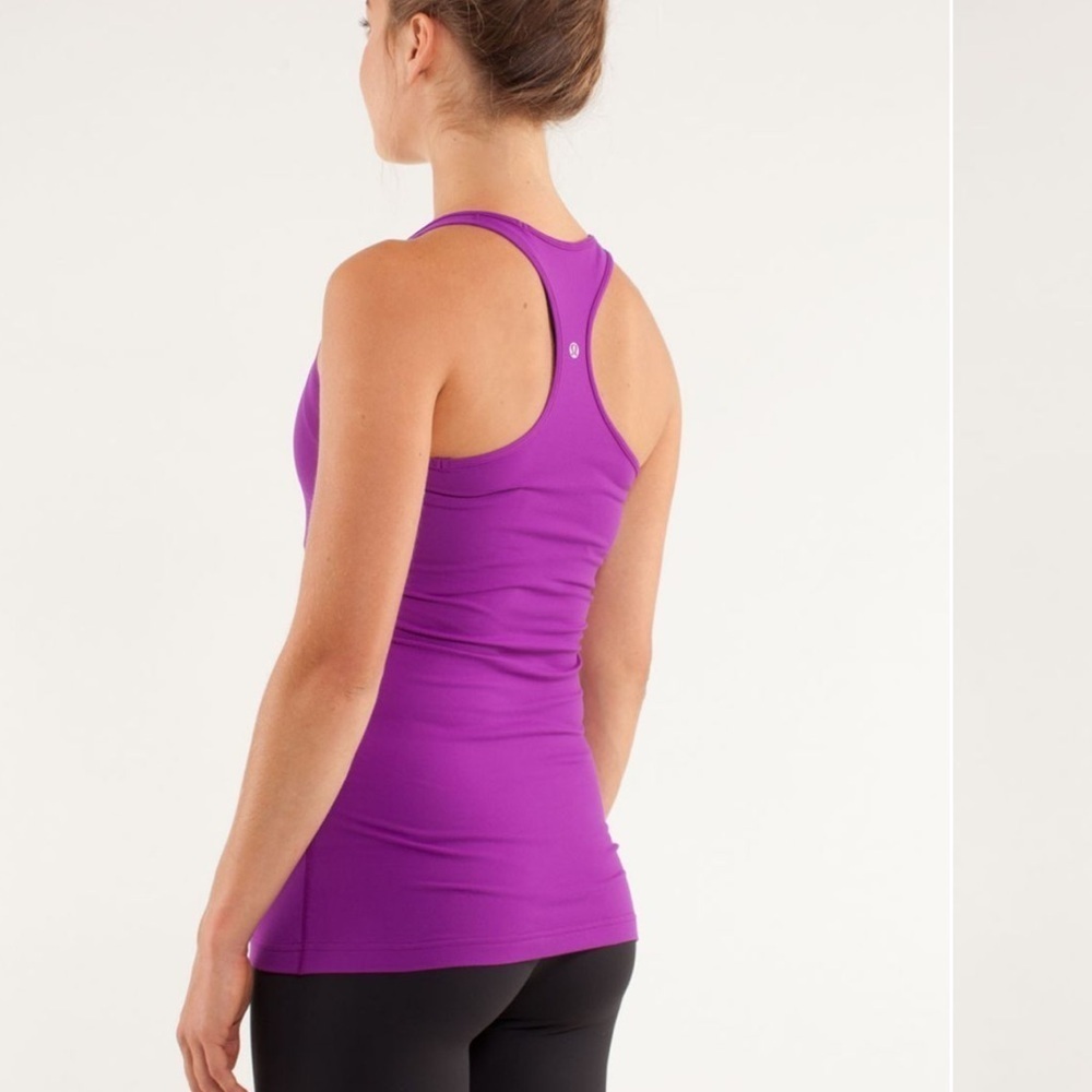 Lululemon Cool Racerback Tank Top in Tender Violet - Picture 2 of 8